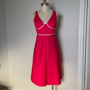 R & K Originals red sleeveless dress size 8P